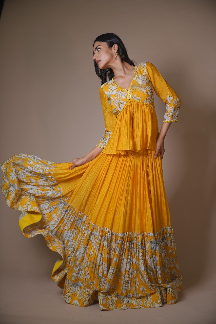 Spanish Yellow – Varuni Couture