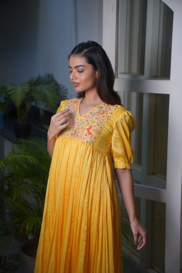Yellow Baadal Kurta