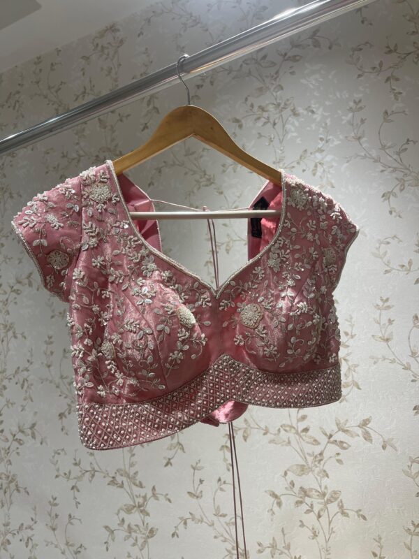 Pink Crepe Tissue Blouse