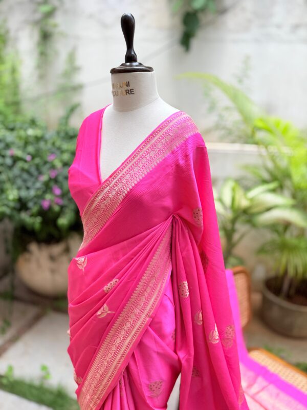 Bright Pink Meenakari