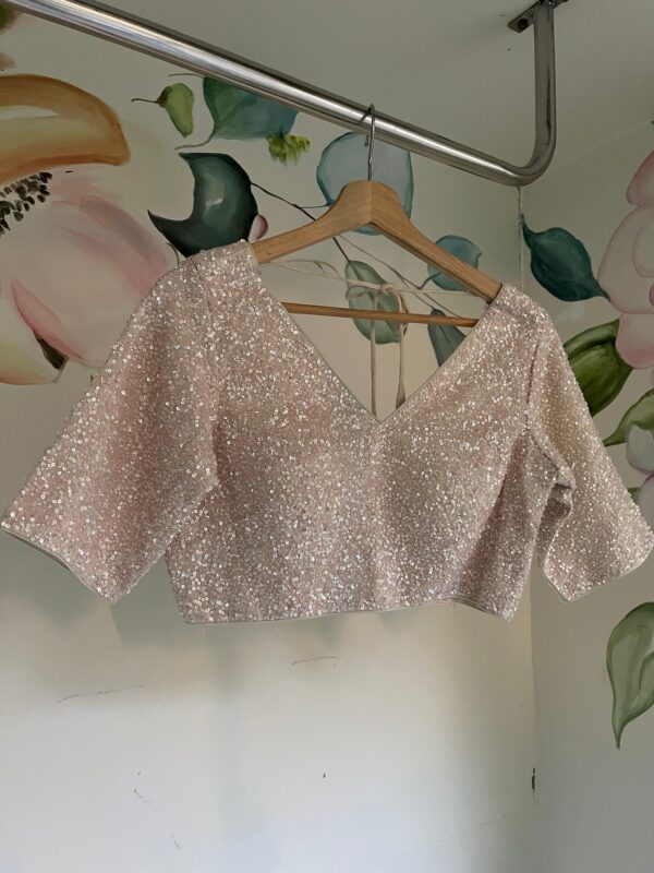 white camellia blouse