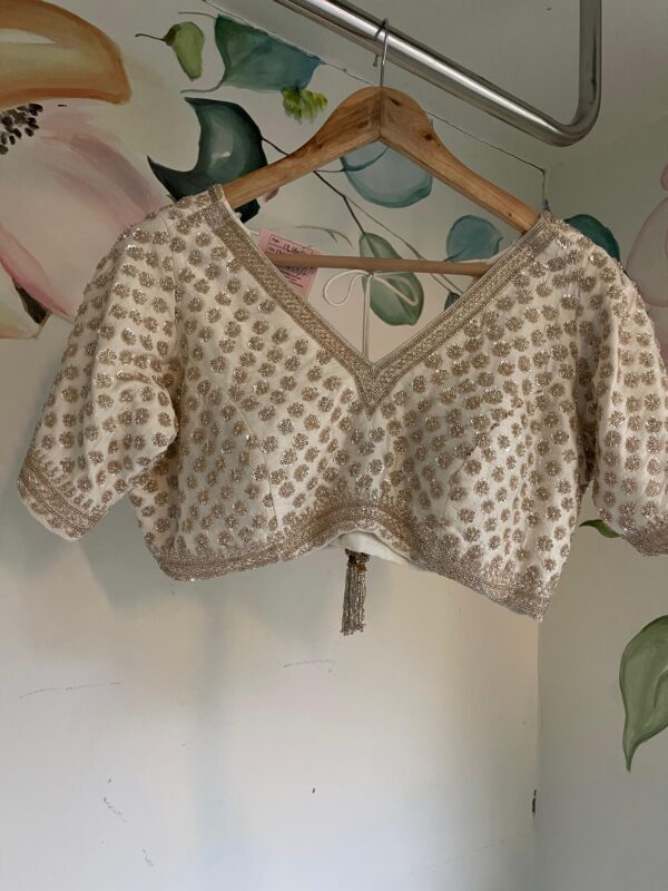 white calla lily blouse