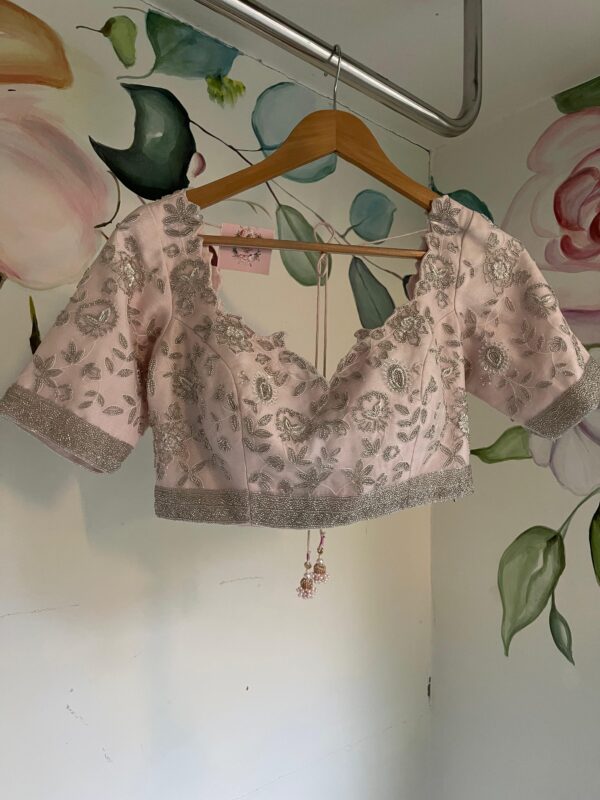 misty rose blouse