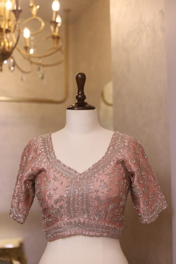 CUT-DHANA WORK BLOUSE